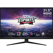 MSI G321Q 31.5" WQHD IPS Gaming Monitor – 170Hz, 1ms, FreeSync, HDR, G-Sync Compatible, 1.07B Colors