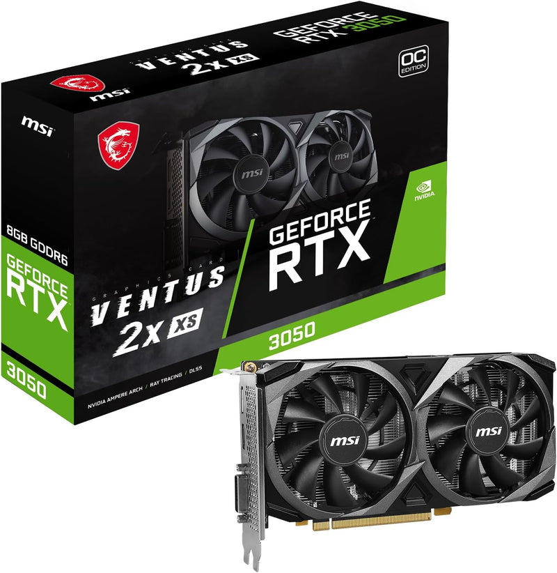 MSI GeForce RTX 3050 VENTUS 2X XS OC Graphics Card