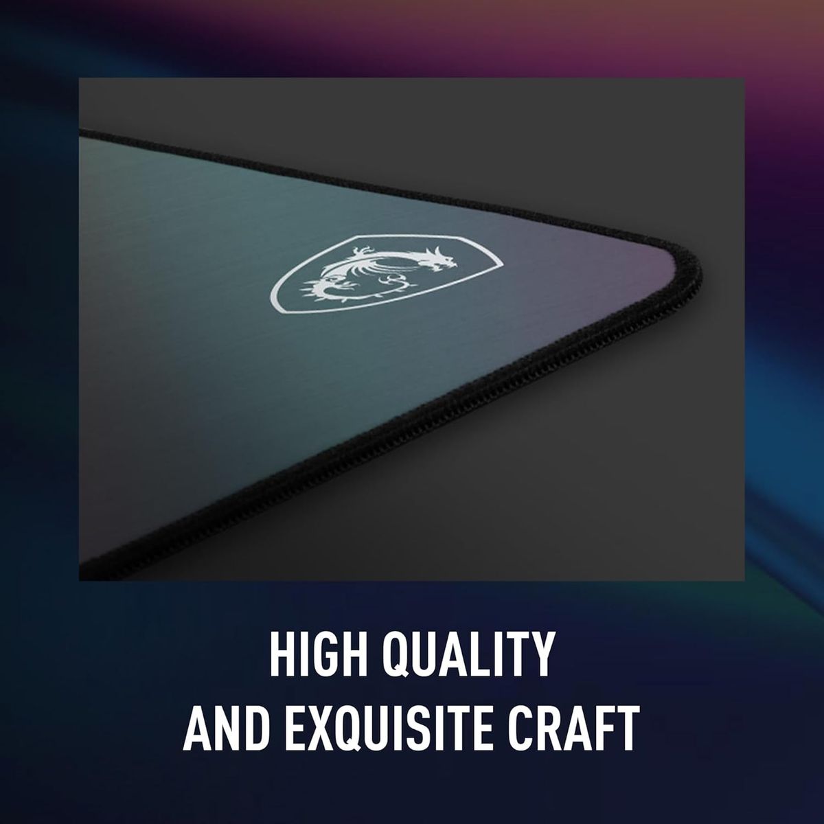 لوحة ماوس الألعاب MSI Agility GD72 GLEAM Edition (90 × 40 سم)