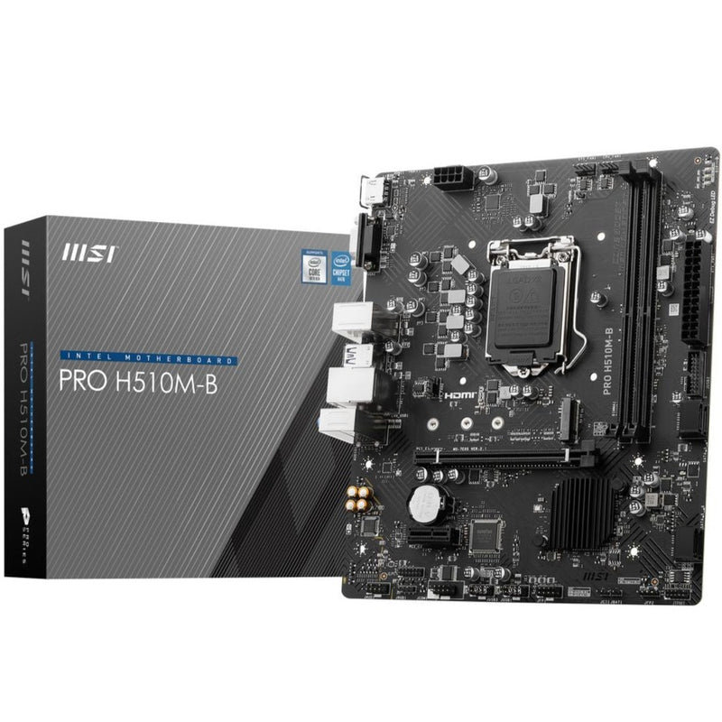 MSI H510M-B PRO LGA 1200 Micro-ATX Motherboard