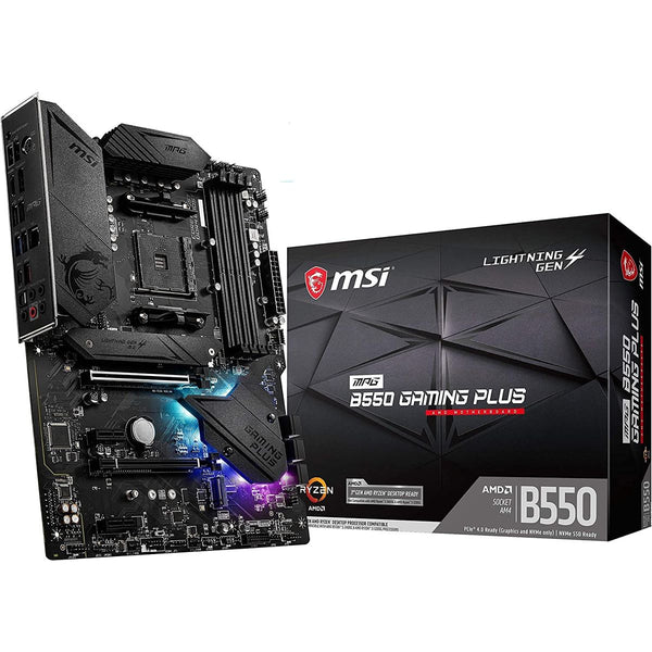 اللوحة الأم MSI MPG B550 Gaming Plus بمقبس AM4