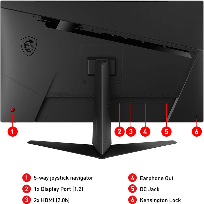 MSI Optix G273QF 27" 16:9 G-Sync 165 Hz WQHD IPS Gaming Monitor