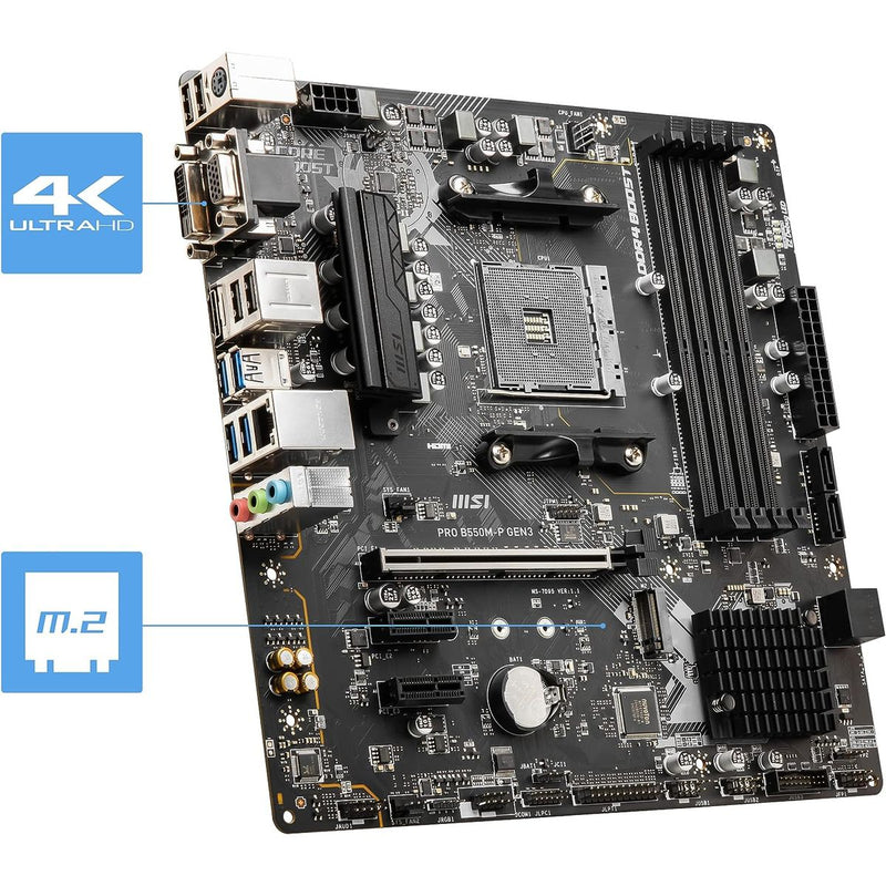 MSI PRO B550M-P GEN3 Motherboard