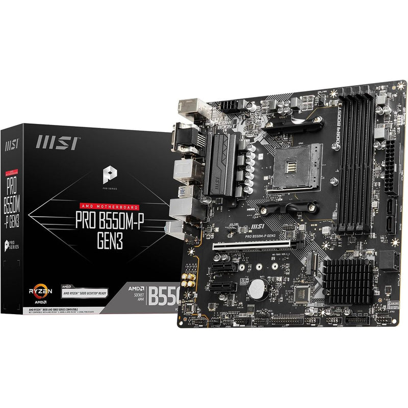 لوحة الأم MSI PRO B550M-P GEN3