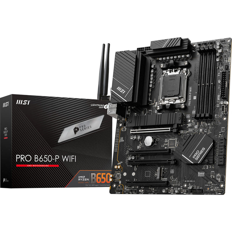 MSI PRO B650-P WIFI AM5 ATX Motherboard