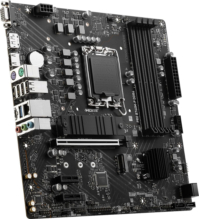 MSI PRO B760M-P DDR4 LGA 1700 Micro-ATX Motherboard