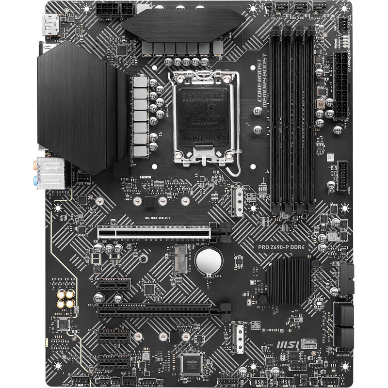 MSI PRO Z690-P DDR4 LGA 1700 ATX Motherboard