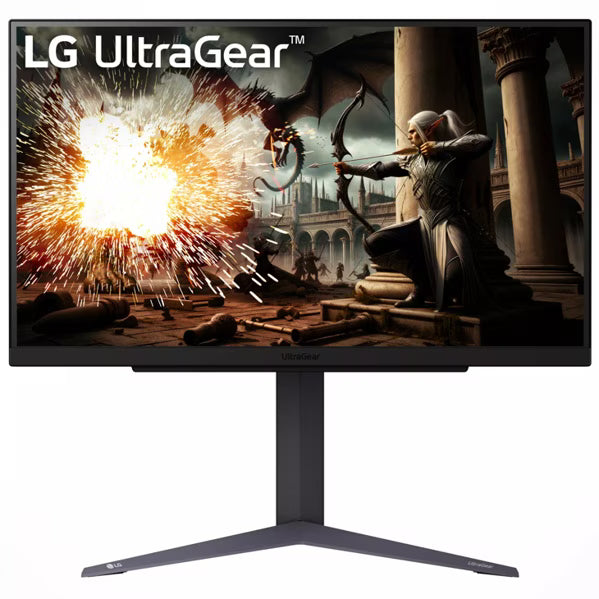 LG UltraGear 27GS75Q-B 27" QHD IPS Gaming Monitor, 2560×1440, 180Hz (200Hz OC), 1ms GtG, HDR10, sRGB 99%, NVIDIA G-SYNC Compatible, AMD FreeSync, Height/Pivot Adjustable