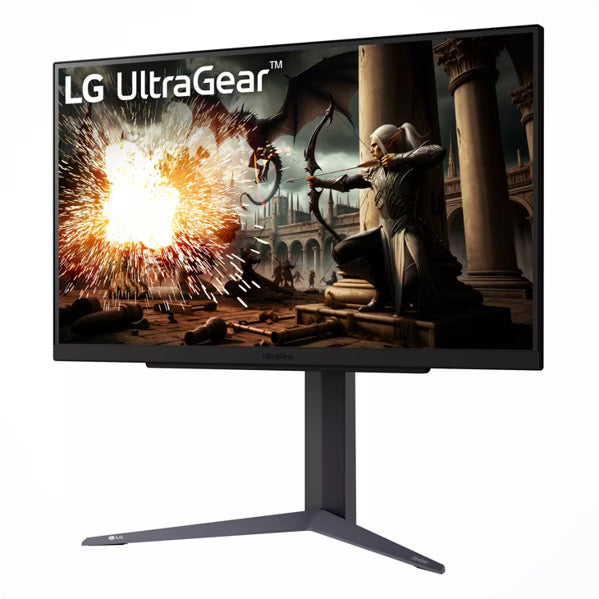 LG UltraGear 27GS75Q-B 27" QHD IPS Gaming Monitor, 2560×1440, 180Hz (200Hz OC), 1ms GtG, HDR10, sRGB 99%, NVIDIA G-SYNC Compatible, AMD FreeSync, Height/Pivot Adjustable