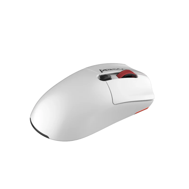Monka Guru G995W Wireless Gaming Mouse – 58 g Ultra-Light, Tri-Mode (2.4G/Bluetooth/USB-C), PAW3395 Sensor, 26,000 DPI, Kailh GM 8.0 Switches