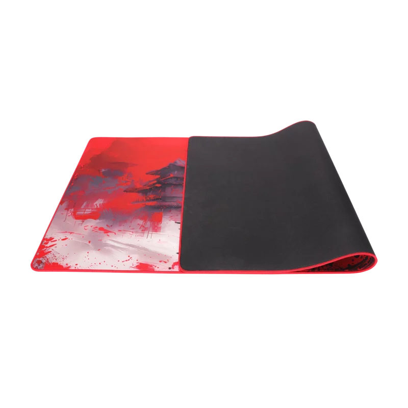 Monka Zowa XL G63 Gaming Mouse Pad – 900 × 400 × 3.5 mm, High-Speed Textile Surface, Anti-Fray Edges, Non-Slip Base, Samurai Graphic