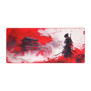 Monka Zowa XL G63 Gaming Mouse Pad – 900 × 400 × 3.5 mm, High-Speed Textile Surface, Anti-Fray Edges, Non-Slip Base, Samurai Graphic