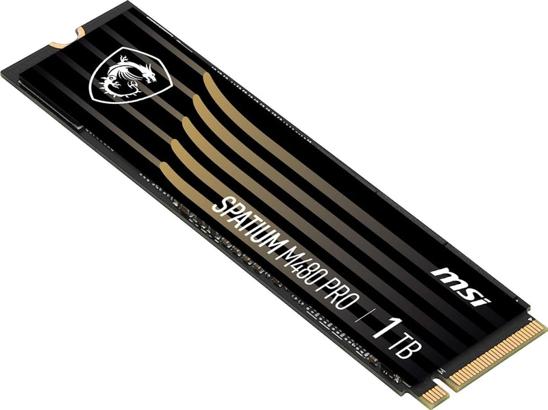 MSI SPATIUM M480 PRO PCIe 4.0 NVMe M.2 Intenal SSD - 1TB