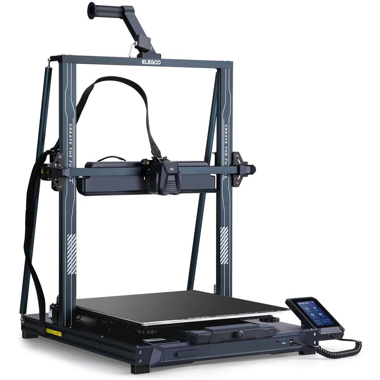 Elegoo Neptune 4 Max — Large‑Format FDM 3D Printer, 420×420×480 mm Build Volume, 300 °C High-Temp Nozzle, Auto Bed Leveling, High-Speed & Precise Printing