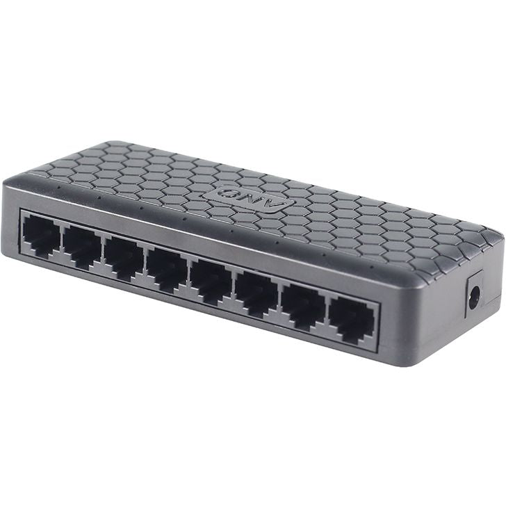 ONV ONV-H3008ES 8-Port Ethernet Switch, Network Switch for IP Cameras, CCTV Surveillance Systems and Office Networks