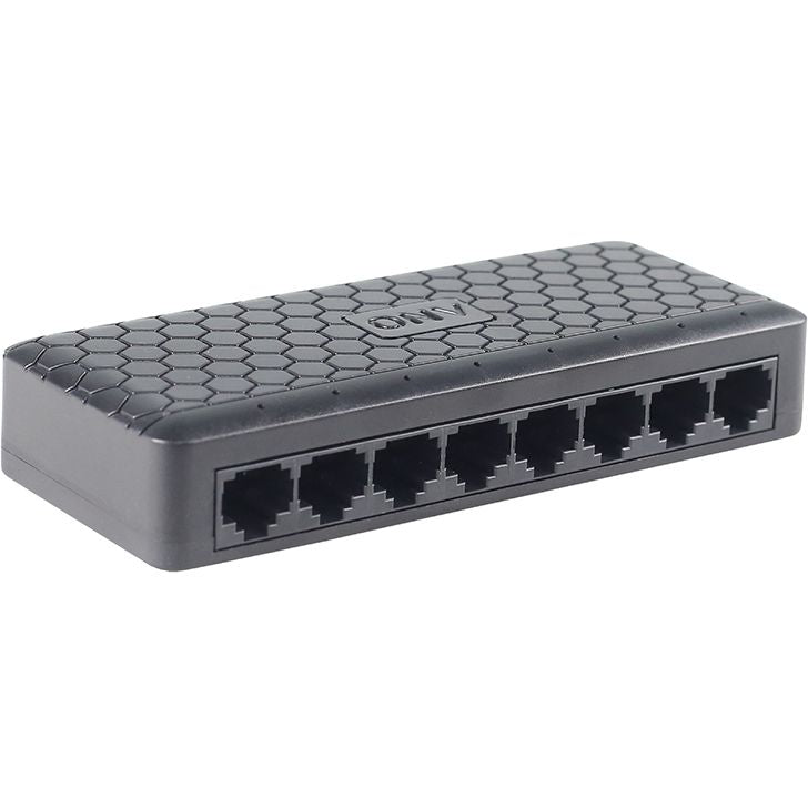 ONV ONV-H3008ES 8-Port Ethernet Switch, Network Switch for IP Cameras, CCTV Surveillance Systems and Office Networks