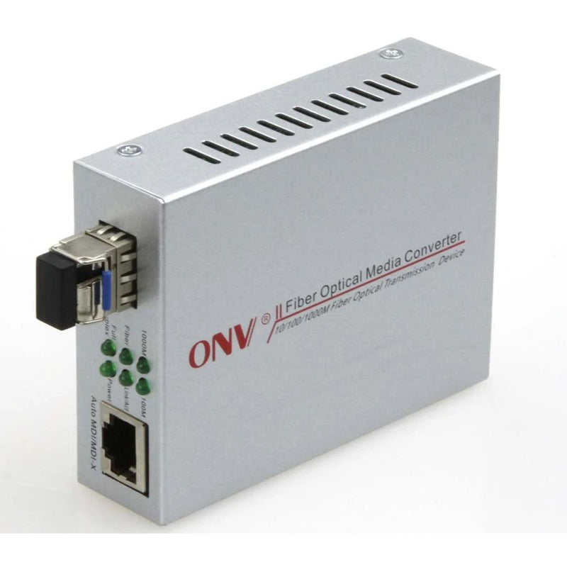 محول الوسائط ONV Gigabit ثنائي الوضع أحادي المنفذ ONV1110-SLX-F