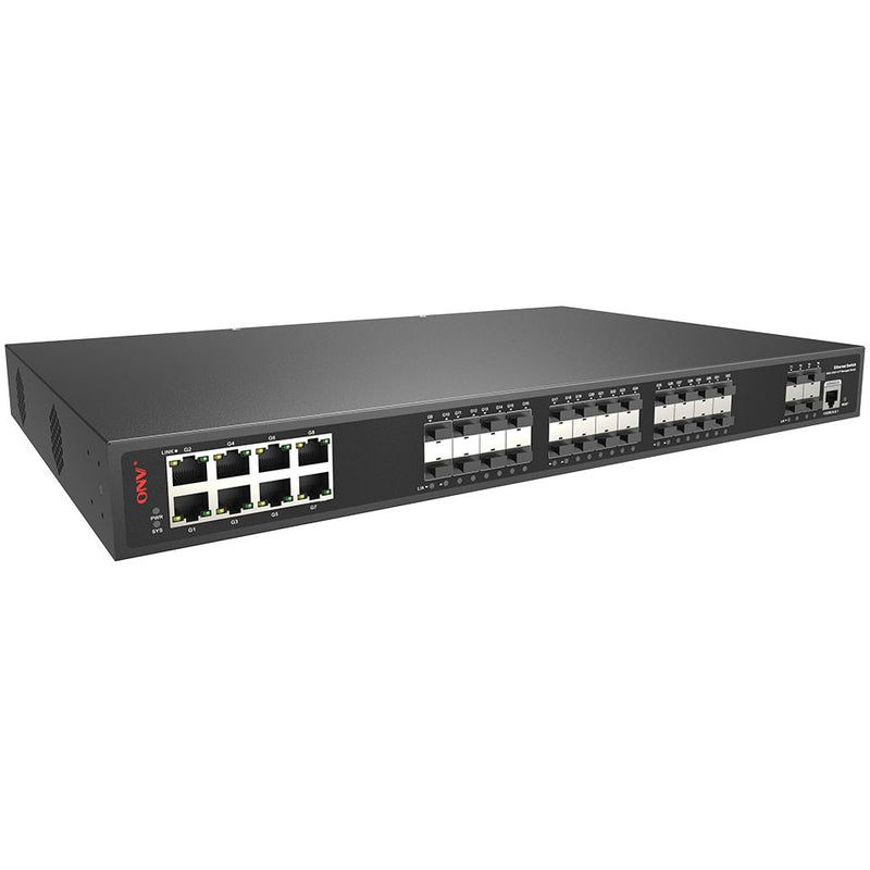 ONV 10G uplink 36-port L2+ managed Ethernet fiber switch ONV56368FM