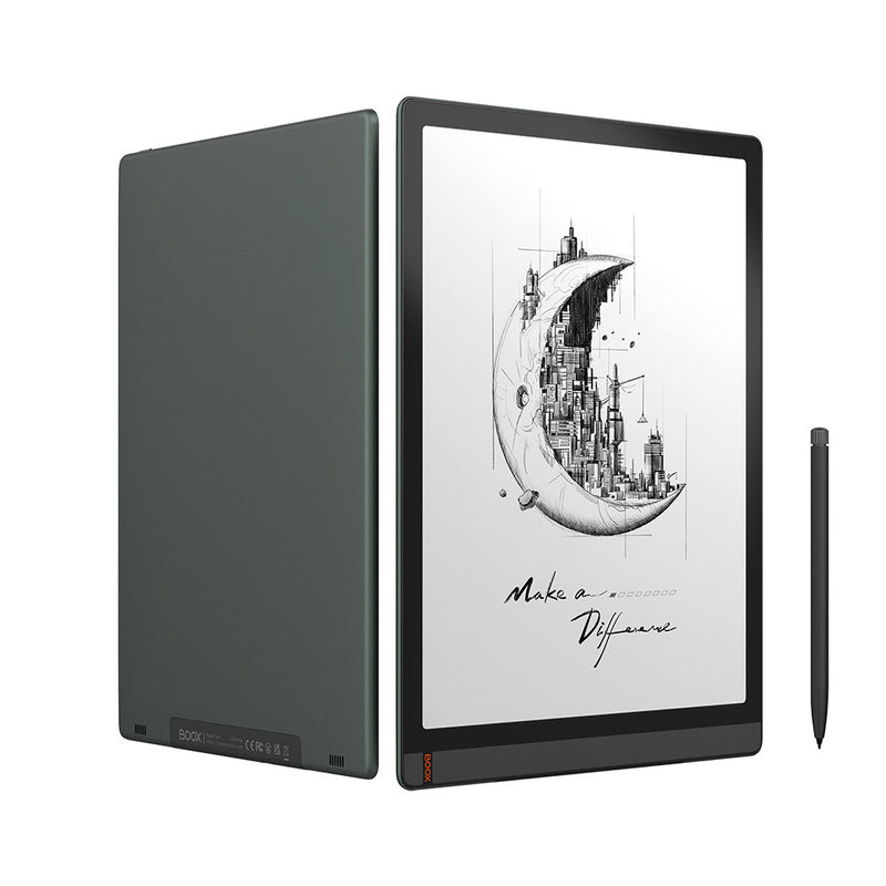 تابلت Tab X E-Ink مقاس 13.3 بوصة من Boox مزود بغطاء واقٍ