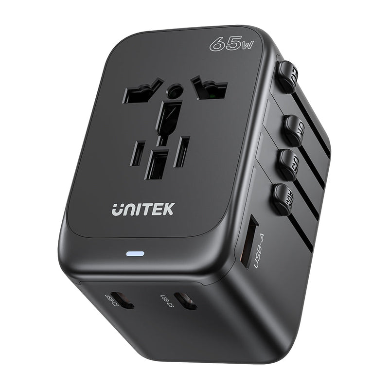 Unitek GaN 65W Universal Travel Adapter