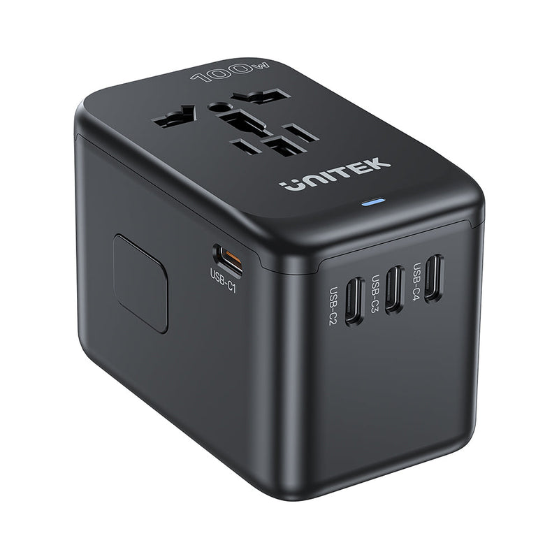 Unitek GaN 100W Universal Travel Adapter