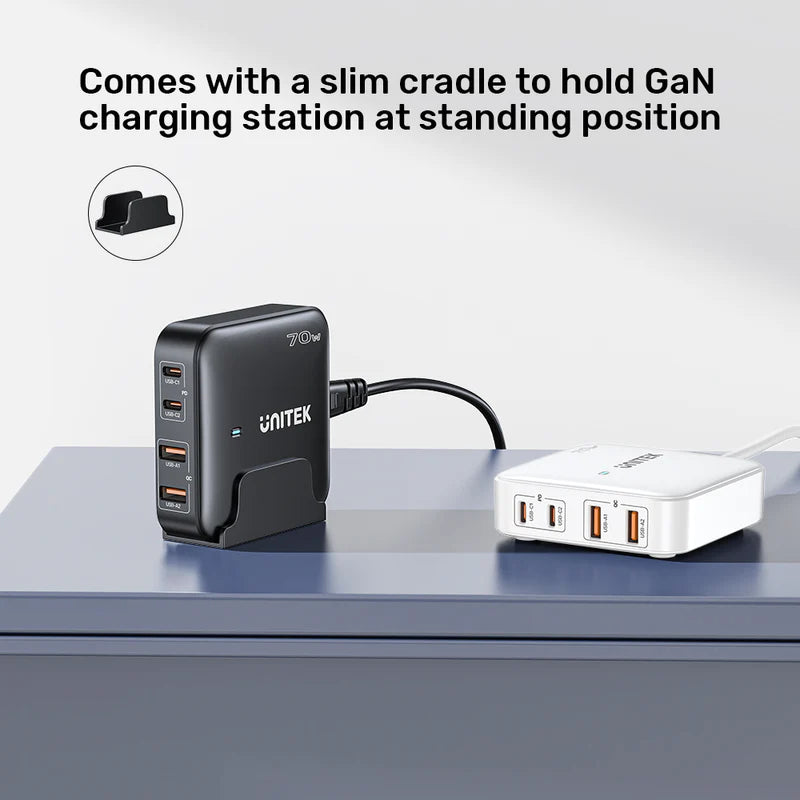 UNITEK 70W Desktop GaN Charging Station