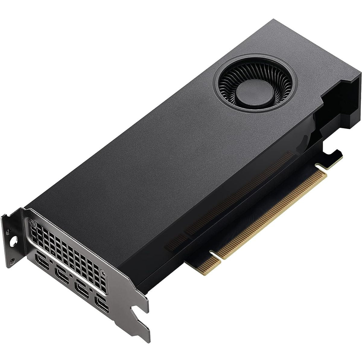 PNY NVIDIA RTX A2000 6GB GDDR6 ECC, 3328 CUDA Cores, PCIe 4.0, 70W, Low-Profile Dual-Slot, 4x Mini DisplayPort