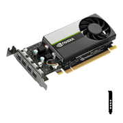 PNY NVIDIA T1000 ٨ جيجابايت GDDR6، ٨٩٦ نواة CUDA، PCIe 3.0، ٥٠ واط، تصميم منخفض بفتحة واحدة، ٤× Mini DisplayPort