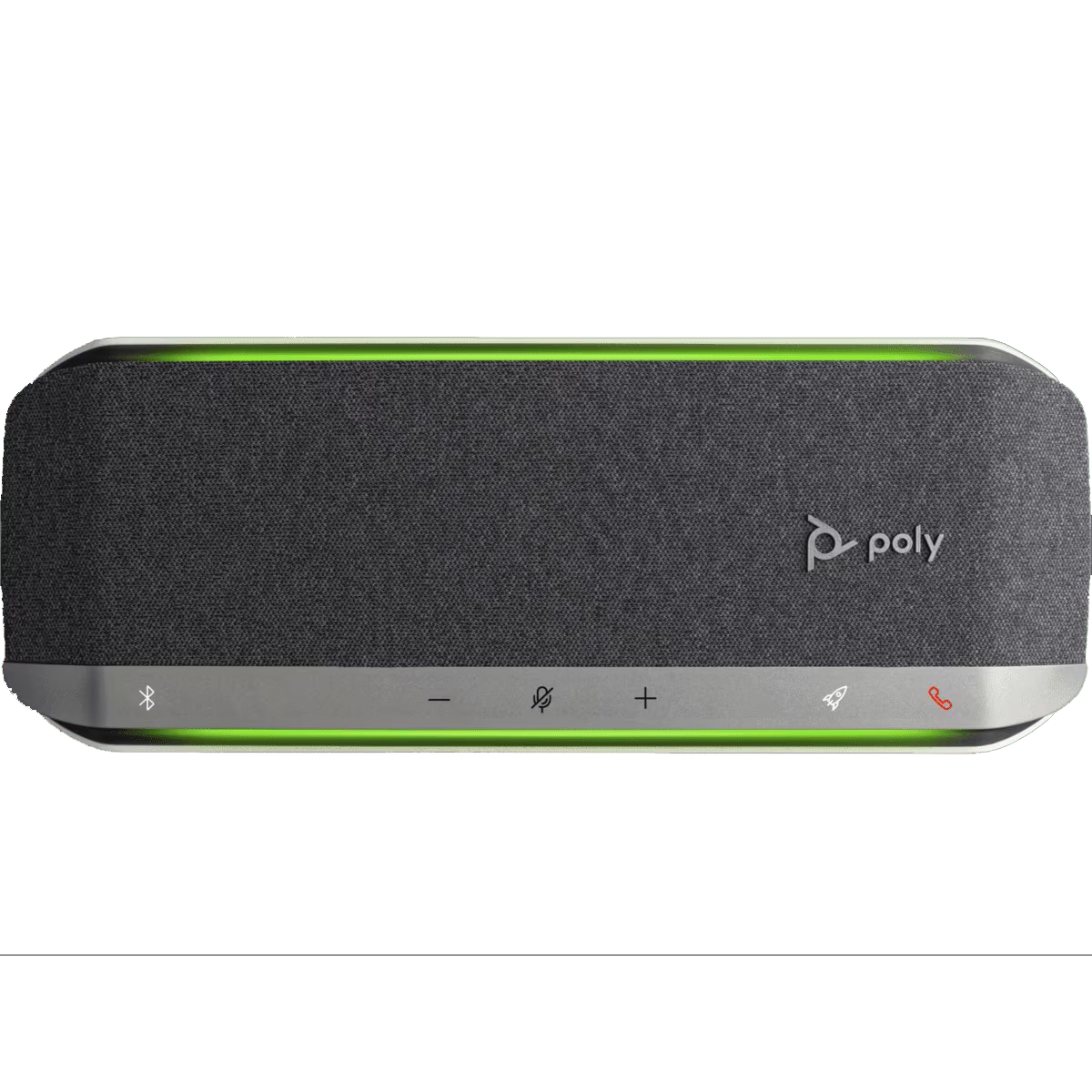 Poly Sync 40 USB Speakerphone, USB-A & USB-C Connectivity, Full-Duplex Audio, Noise-Reducing Mics, Touch Controls, PC/Mac Conferencing