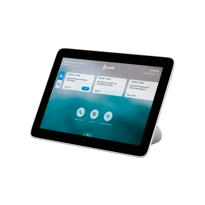 Poly Studio X30 All-In-One Video Bar + TC8 Controller Kit – 4K Camera, Beamforming Mic & Built-in Cloud Conferencing