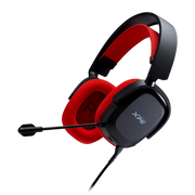 ميكروفون XPG Precog Studio بتردد 100-8000 هرتز، مقبس صوت 4.4 مم، مفتاح كتم الصوت، التحكم في مستوى الصوت، مقبس ميكروفون، محول USB c إلى A، محول رقمي تناظري USB-C