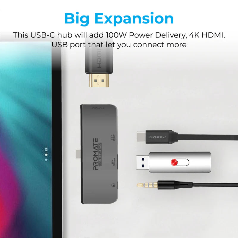 محور الوسائط المتعددة USB-C من بروميت