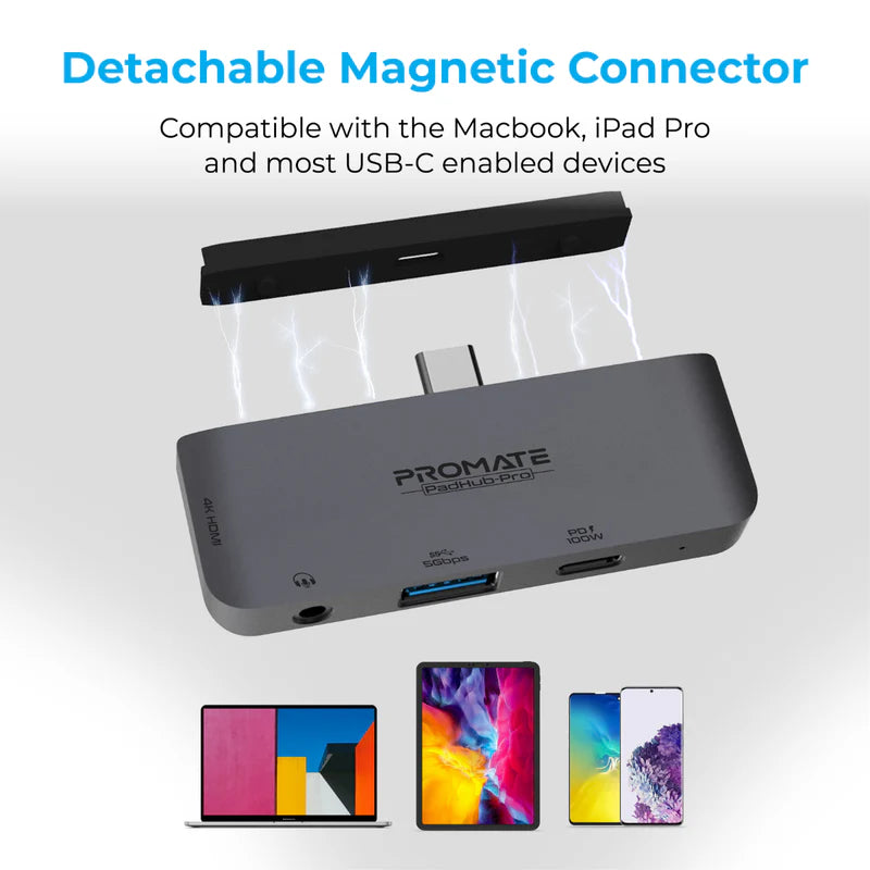 Promate USB-C Multimedia Hub