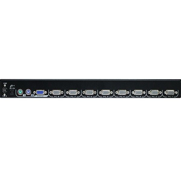 Rextron IUM-108D 8-Port KVM Switch, USB & PS/2, VGA, Rackmount, OSD Control, Multi-Server Management