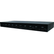 Rextron VKSM-6G108 8-Port True 4K HDMI 2.0 Splitter, 4K@60Hz 4:4:4, Easy Scaling, EDID, HDCP 2.2, Rackmount