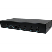 مفتاح ريكسترون VKSM-S6G41 بمنفذ HDMI 2.0 بدقة 4K من 4 منافذ، مبدل HDMI 4x1، بدقة 4K عند 60 هرتز 4:4:4، مخرج صوت، RS232، IR، HDCP 2.2