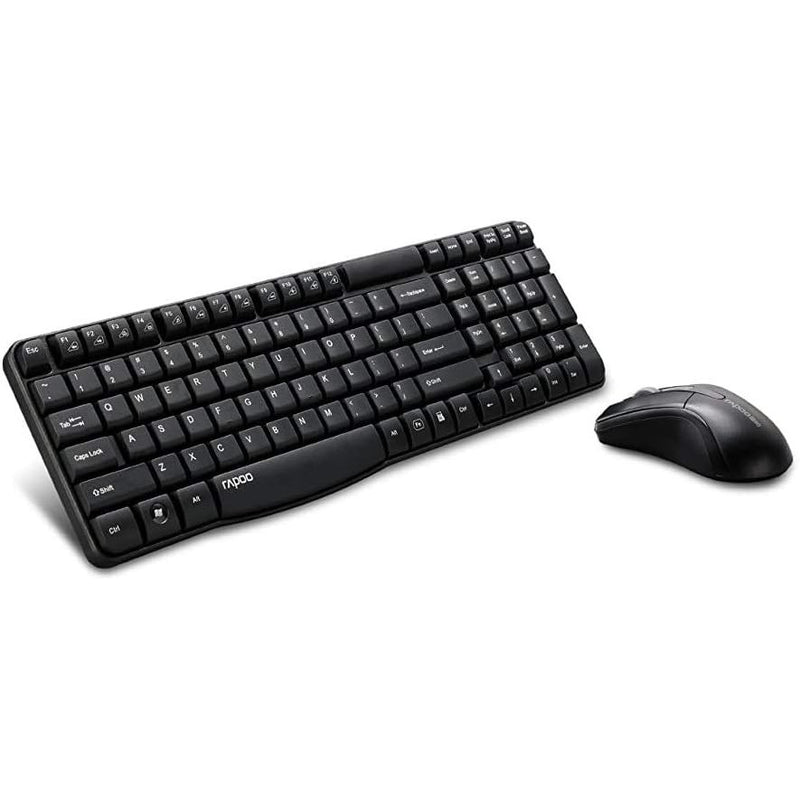 Rapoo X1800 Pro Wireless Keyboard and Mouse Combo - Arabic/English