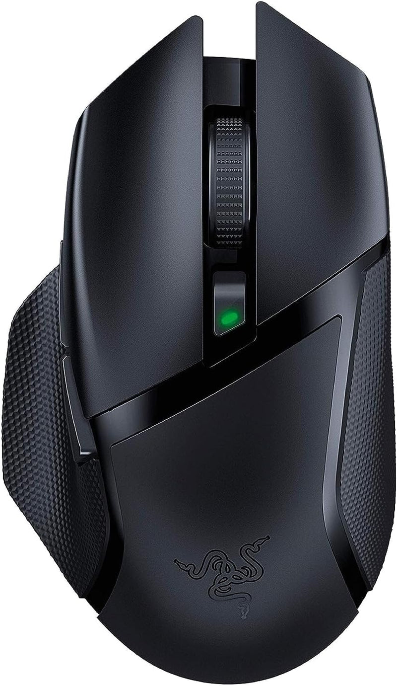 Razer Basilisk X HyperSpeed Wireless Gaming Mouse: Bluetooth & Wireless Compatible, 16K DPI Optical Sensor, 6 Programmable Buttons, 450 Hr Battery, Classic Black