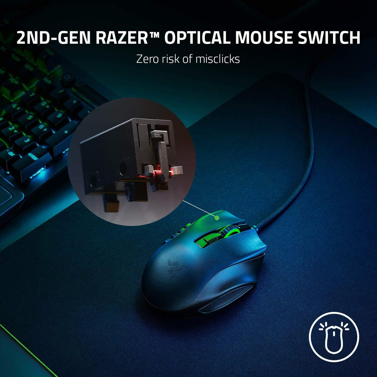 Razer，新型多ボタンマウス「Naga Pro」を発表。独自ワイヤレス