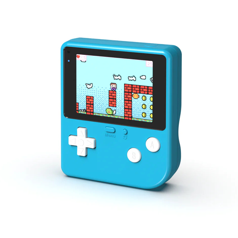 ELECFREAKS Retro MakeCode Arcade – 2.4" Handheld STEM Console with Sensors, LEGO® Compatibility & Python Support