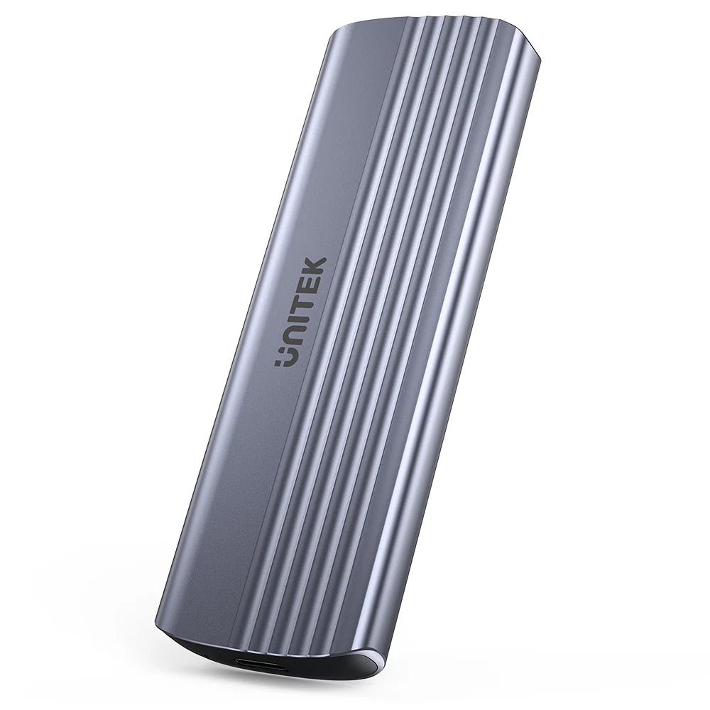 Unitek M.2 PCIe NVMe SSD Enclosure – USB-C 3.1 Gen 2 - 10Gbps Transfer Speed - Supports M-Key & B&M-Key SSDs (2230/2242/2260/2280) - Aluminum Alloy
