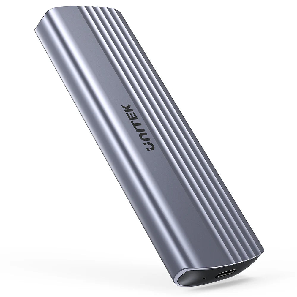 Unitek M.2 PCIe NVMe SSD Enclosure – USB-C 3.1 Gen 2 - 10Gbps Transfer Speed - Supports M-Key & B&M-Key SSDs (2230/2242/2260/2280) - Aluminum Alloy