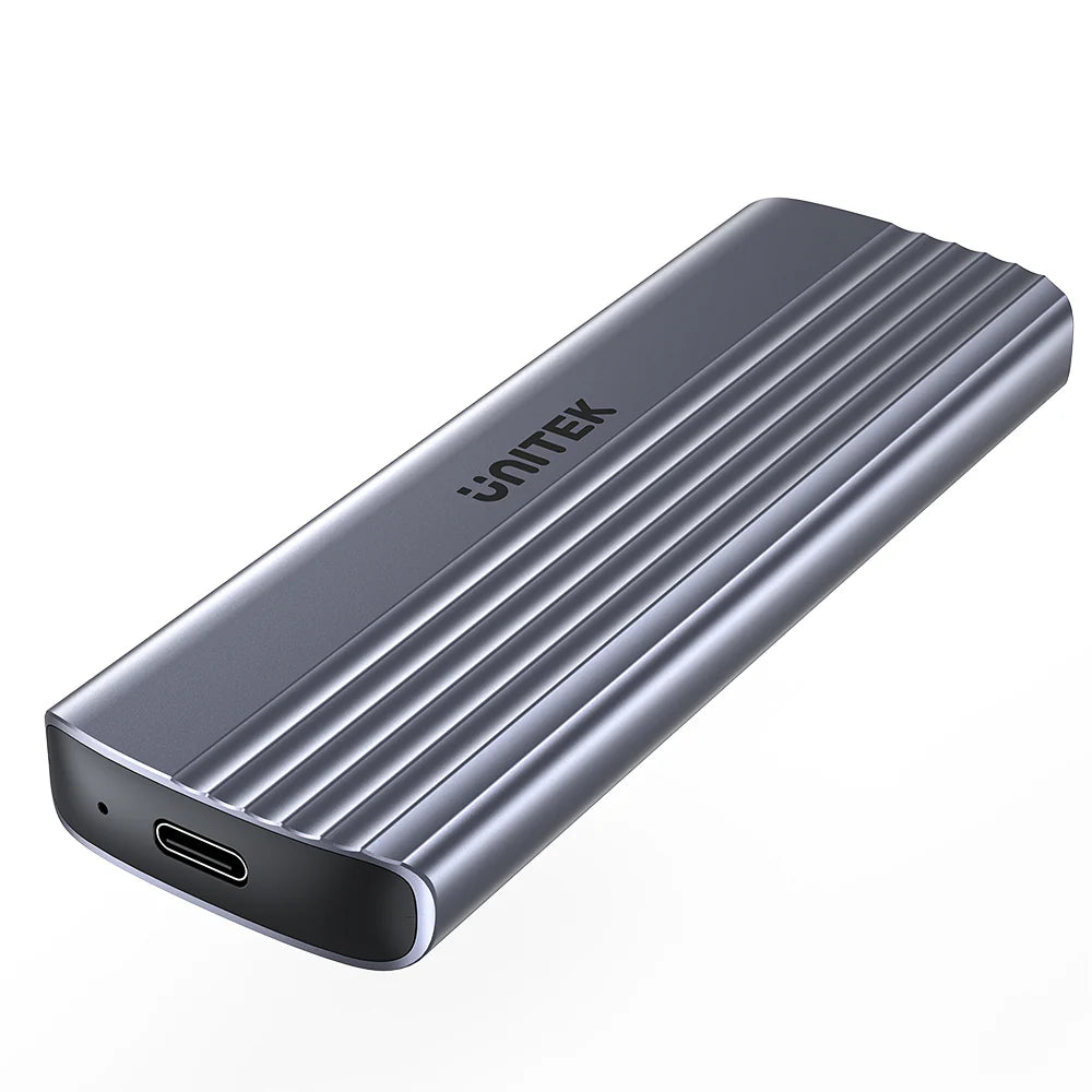 Unitek M.2 PCIe NVMe SSD Enclosure – USB-C 3.1 Gen 2 - 10Gbps Transfer Speed - Supports M-Key & B&M-Key SSDs (2230/2242/2260/2280) - Aluminum Alloy