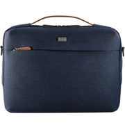 Hama Casual Laptop Bag for 14.1" Laptop , Padded Notebook & Tablet Compartments , Water-Resistant , Organizer Pocket , Adjustable Shoulder Strap , Blue