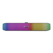 XTRIKE ME SK-605 Soundbar RGB Gaming Speaker USB2.0 Stereo sound bar – RGB Luminous -Volume Knob control – Wired USB Powered +3.5mm,for PC and Laptop, Home theatre | Black