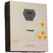 عاكس الطاقة الشمسية iPower GA11048SMHB بقدرة 11 كيلوواط و48 فولت، مزوّد باثنين من متتبعات MPPT للطاقة الكهروضوئية بقدرة 7500 واط، وموجة جيبية نقية، ودعم بطاريات الليثيوم بنظام إدارة البطارية (BMS)، وإمكانية التوصيل المتوازي لما يصل إلى 9 وحدات
