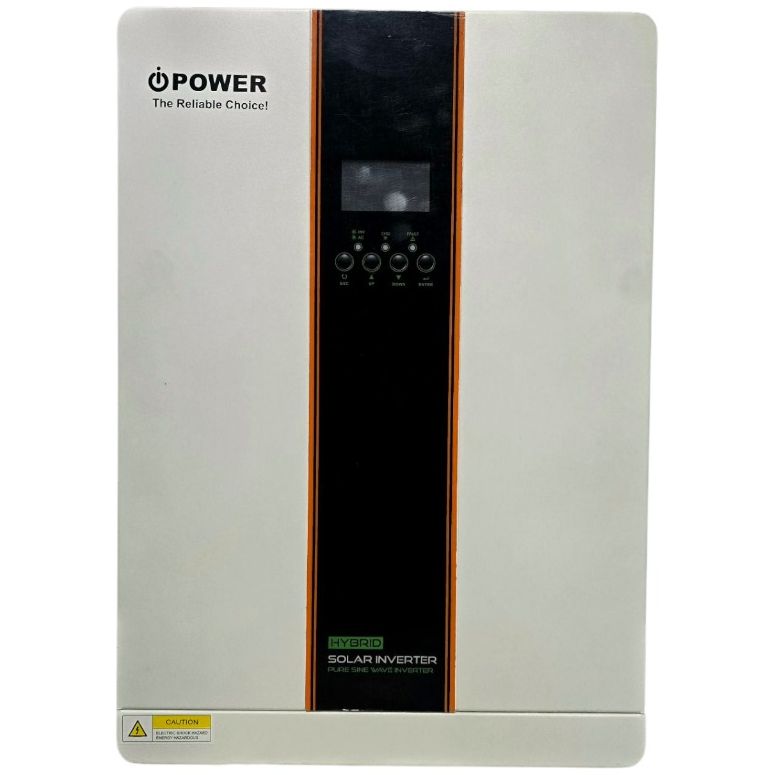 iPower 3000VA 24V Solar Inverter – 4000W MPPT 120–450V, Pure Sine Wave, IP21 Protection, AC Input 170–280V, for Off-Grid & Backup Power