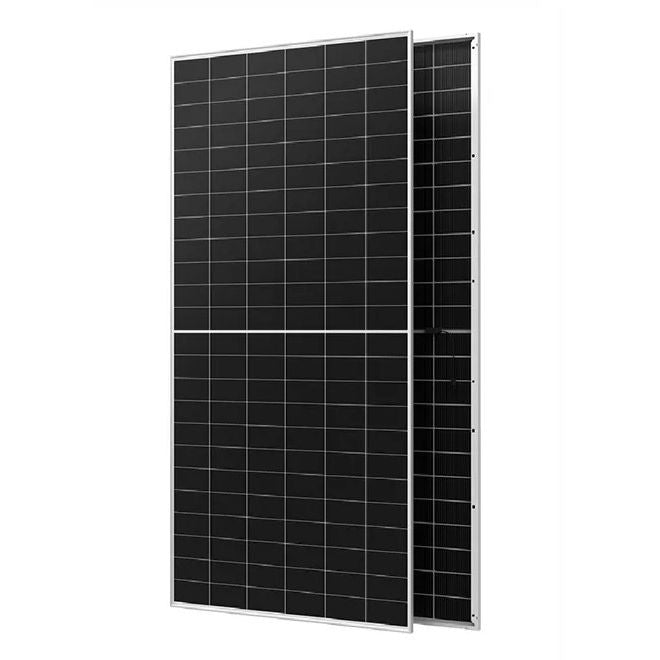 لوح شمسي ثنائي الوجه بقدرة 630W من Solar N Plus، طراز SP-N16B/132HG630W، بتقنية N-Type وكفاءة 23.30%، وحدة كهروضوئية عالية الأداء