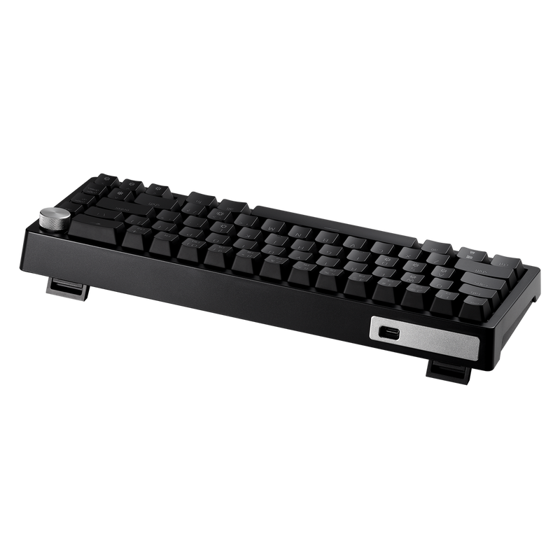 XPG Sorcerer Mini Black 65% Form Factor Triple Layered Damping Foam 66 Keys (ANSI)67 Keys(ISO) Detachable USB