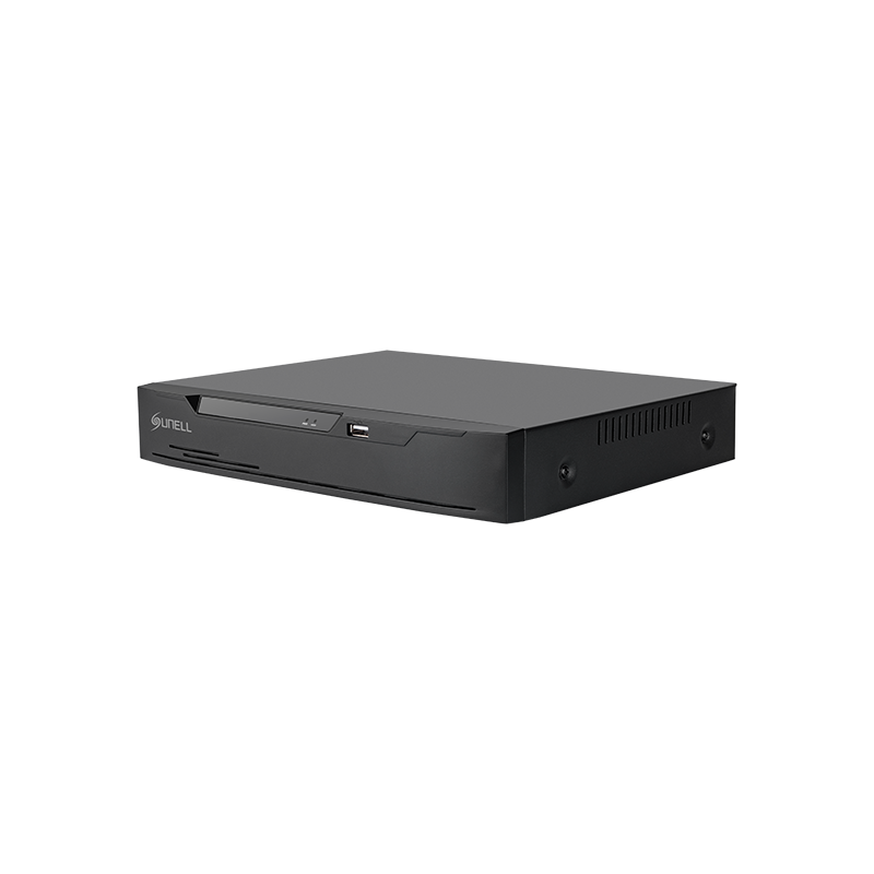 مسجل فيديو رقمي هجين Sunell 4 قنوات XVR بدقة 4K، AHD/TVI/CVI/CVBS/IP، كشف بالذكاء الاصطناعي، HDMI/VGA، قرص صلب 1 حتى 8 تيرابايت، دعم 6 قنوات IP